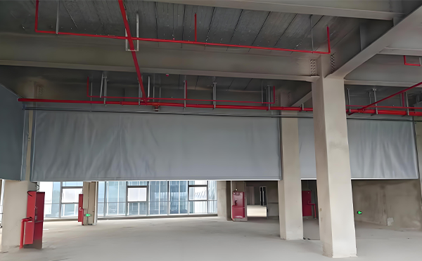 杂多防火布挡烟垂壁