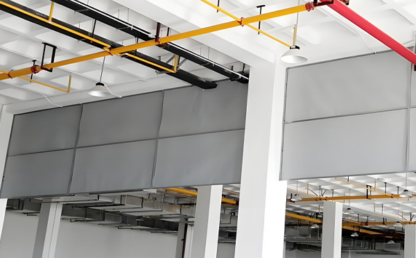 商场防烟分区常闭节点:杂多挡烟垂壁高度与控制器接线图解 商场防烟分区常闭节点:杂多挡烟垂壁高度与控制器接线图解