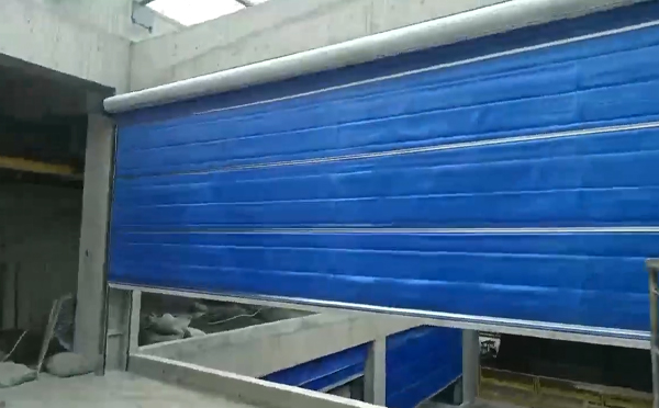 大型物流园区完成杂多防火门整体安装工程